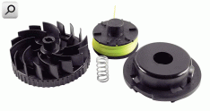 Bordeadora; Kit porta carretel + tapa + carrete