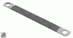Cinta malla Cu esta&ntilde;ada   6mm2  150mmL c-term