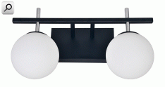 Artef pared  2xG9 barr"R" tu-globo opal NEG m