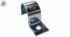 Abrazadera omega 1p  19,0mmD ChAc 1,6mm gran