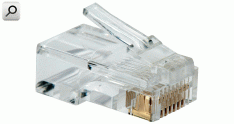Ficha PC RJ45 Macho 8p Cat5e