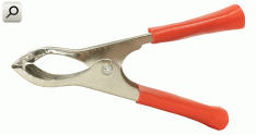 Pinza cocodrilo  30 A p-bateria ROJ