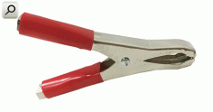 Pinza cocodrilo  50 A p-bateria ROJ