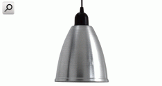 Artef colgar  1xE27 Bala d185 Alum