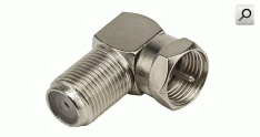 Ficha TV  75ohms Union Mach fin-Hemb fin 90&ordm;