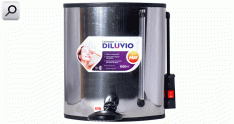 Calefon electr 20L AcInox gr-Nyl Diluvio Max