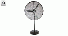 Ventil pie  750mmD metal ind 3 palas Alum