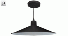 Artef colgar  1xE27 campana china ChAc NEG