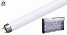 Tubo fluor  15W UV atrae insectos     d26 G13
