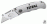 Cutter metal 19mmA retract trapez