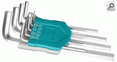 Llaves Allen Jgo   9p M  1,5 a 10mm extr-larg