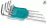 Llaves Allen Jgo   9p M  1,5 a 10mm extr-larg