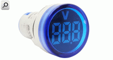 Voltimetro CA digit D22  80/500Vca AZU