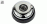 Campana alarma d100mm 220/12Vca CRO c-trafo