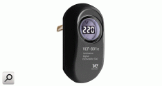 Voltimetro CA digit D40  50/500Vca NEG enchuf