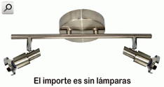 Artef pared  2xGU10 Fortuna NIQ M