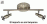 Artef pared  2xGU10 Fortuna NIQ M