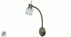 Artef pared  1xGU10 Cuba Cabec NIQ M