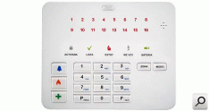 Central alarma; Panel control T16L LED 16zon