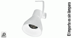 Artef spot  1xGU10 red d 90 120mm BLA tex
