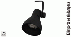 Artef spot  1xGU10 red d 90 120mm NEG tex