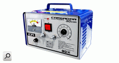 Cargador bateria  12Vcc  30A c-llav c-amper