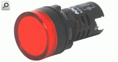 Se&ntilde;al luminosa d22 ROJ Led 110/220Vca