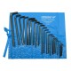 Llaves Allen Jgo mm-pulg  25p 0,7-10mm corta
