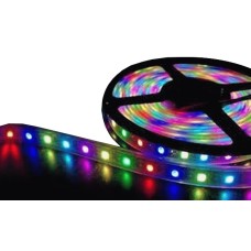 LEDs cinta RGB   60L 12Vcc SMD5050 14WxM IP20