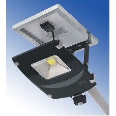 Artefacto de alumbrado Público LEDs SOLAR  50W C/Sensor de movimiento