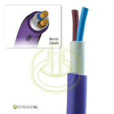 Cable subter  1kV Cu  2x 1,5mm2 PVC flexible